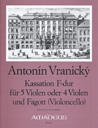 BP 2294 • VRANITZKY Kassation in F-dur für 5 Violen