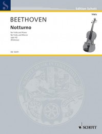 ED 10091 • BEETHOVEN - Notturno - Partitur und Stimme