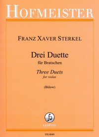 FH 6049 • STERKEL - 3 Duette - 2 Stimmen