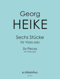 VV 011 • HEIKE - 6 pieses for viola solo