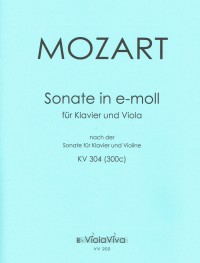 VV 202 • MOZART - Sonata - Piano score, part (1)