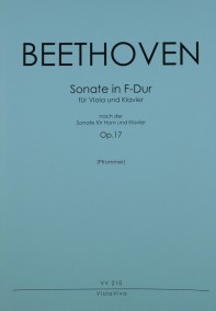 VV 210 • BEETHOVEN - Sonata - Piano score, part (1)