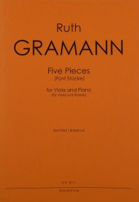 VV 211 • GRAMANN - Five Pieces (Fünf Stücke) - Klavierpart.