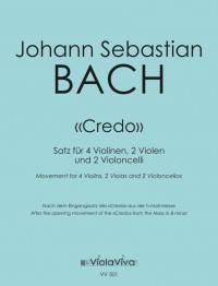 VV 501 • BACH - «Credo» (H-moll-Messe)