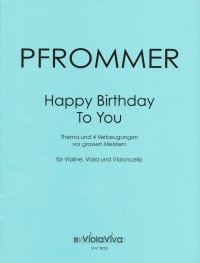 VV 902 • PFROMMER - Happy birthday to you - Parts (3)