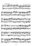 Notenbeispiel / Music example Allmande