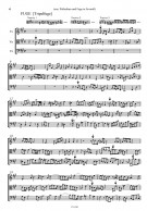 Notenbeispiel / Music example Fugue in F sharp minor
